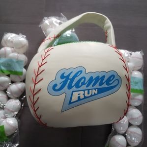 Easter basket, baseball